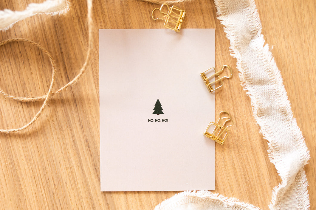 Ho ho ho | Postkarte A6