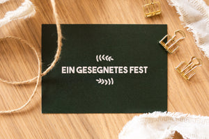 Ein gesegnetes Fest | Postkarte A6