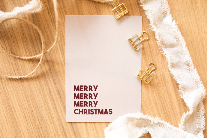 Merry Christmas | Postkarte A6